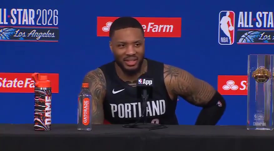 Damian Lillard I wouldn't say I'm representing the achilles nation or nothing like that I do think I represent strength We are athletes so when we go through injury people act like it's the end of the world