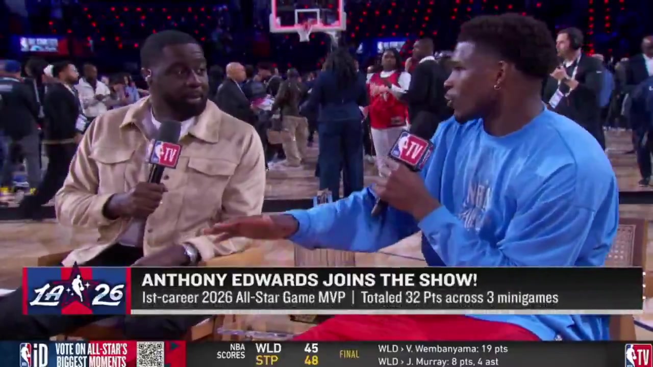 Anthony Edwards No shade towards Luka and Jokic but like they two of the best players in the league they not trynna play in the All Star game