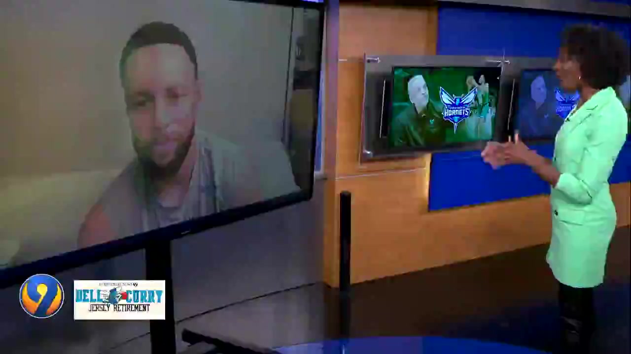 Steph Curry when asked if he'd potentially follow in his father Dell's footsteps in joing the Charlotte Hornets