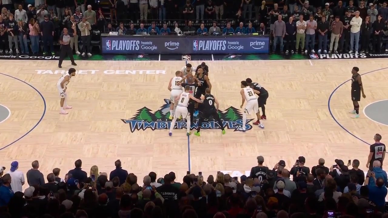 Nikola Jokic vs Rudy Gobert - Game 3 of the First Round - 2026 NBA Playoffs