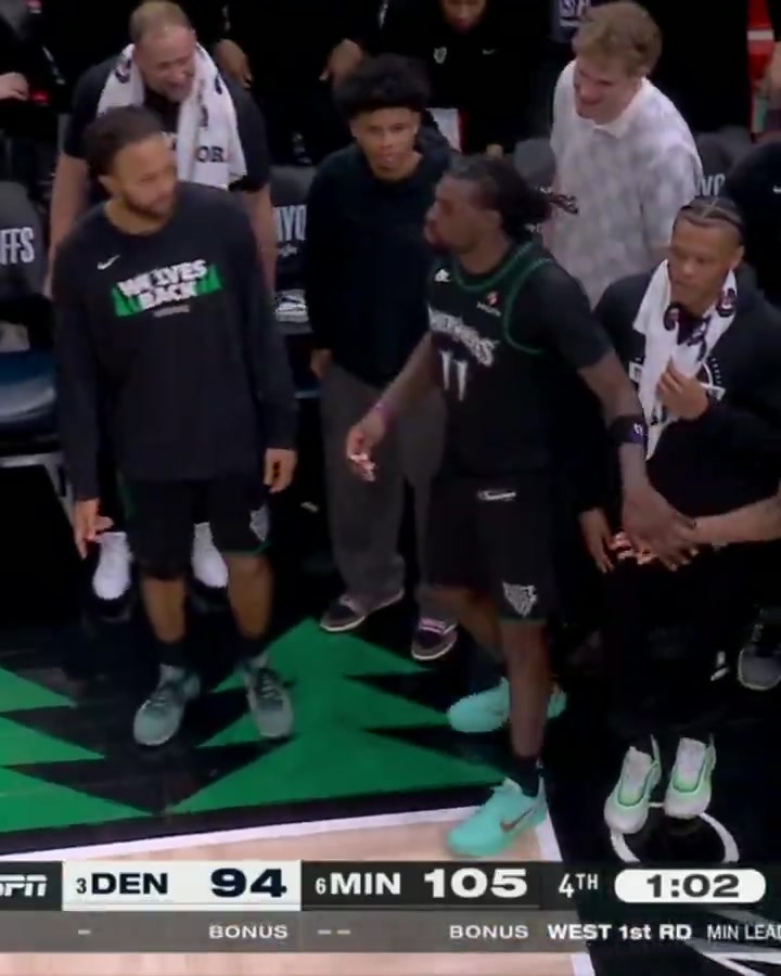 'Wolves in 5' chants breaks as the Minnesota Timberwolves takes a 3-1 lead over the Nuggets