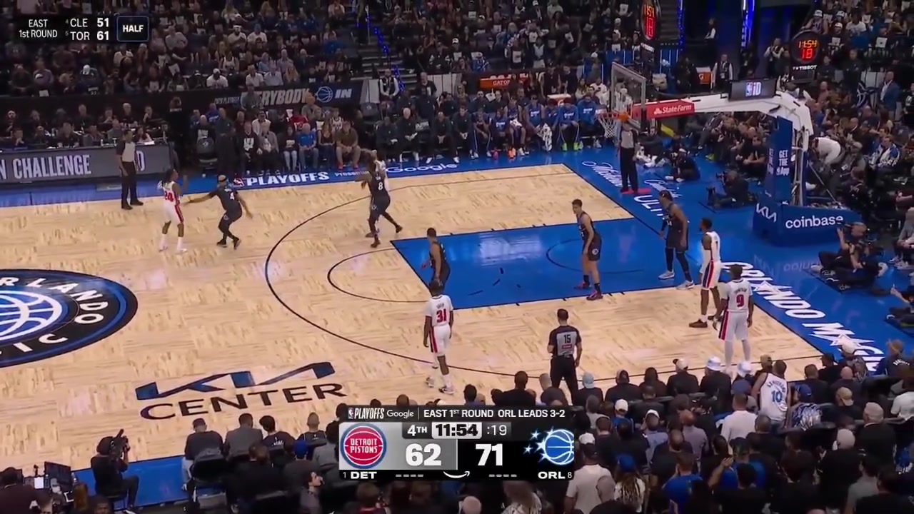 All the possessions in the 4th quarter - Orlando Magic vs Detroit Pistons - 5126 - Game 6 - First Round of the 2026 NBA PlayoffsThe Pistons go on a 31-8 run from down 9in the 4th quarter to win the game forcing game 7 in Detroit