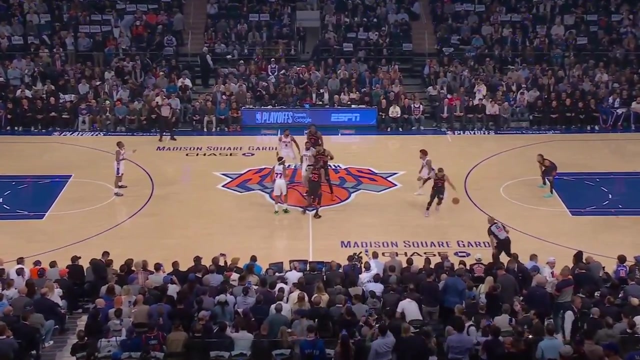 Karl-Anthony Towns full highlights vs Philadelphia 76ers 108-102 W - Game 2 - Eastern Semifinals - 2026 NBA Playoffs20 Points on 68 FG 750 11 from 3 79 FT 778 10 Rebounds 2 Off Rebs 7 Assists 3 TOV 1 Steal 4 PF and a - of 6 in 2724 minutes played