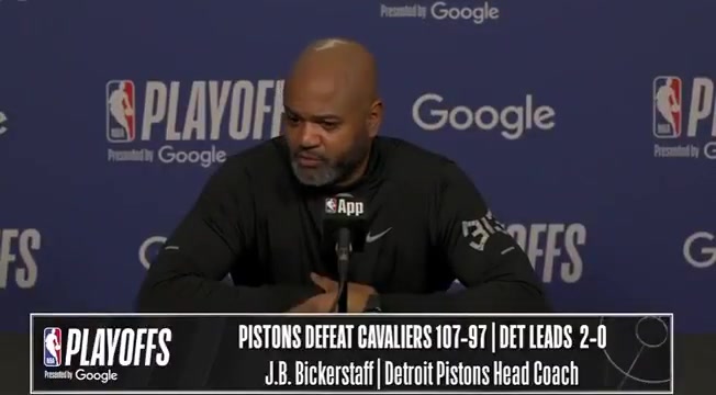 JB Bickerstaff on Tobias Harris efficiency postgame - There's so many guys that think dribble dribble dribble dribble dribble dribble is a game