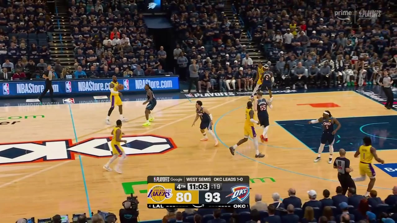 Marcus Smart draws the foul on Jared McCain and McCain can't believe it