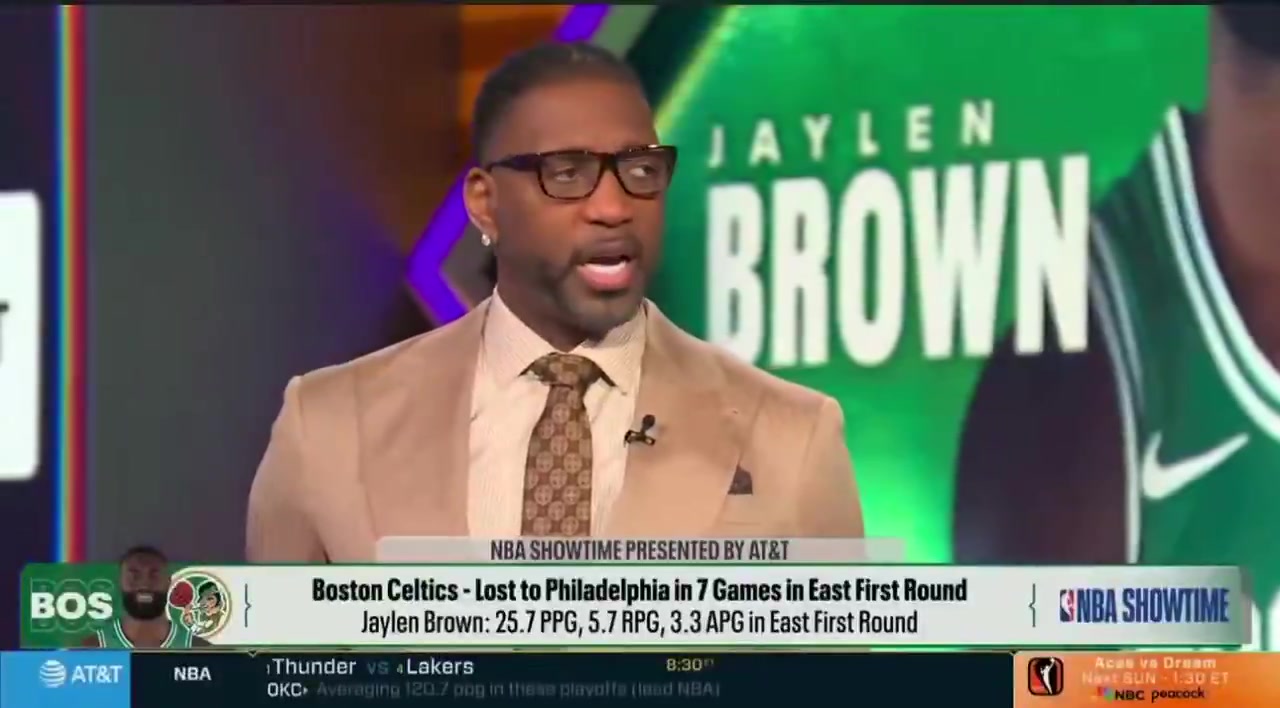 Tracy McGrady says he never spoke directly to Jaylen Brown - I have a relationship with Jaylen so I know him I know how he acts it looked like he was frustrated to me This is not me having a conversation I havent talked to Jaylen at all about this I just know my friend
