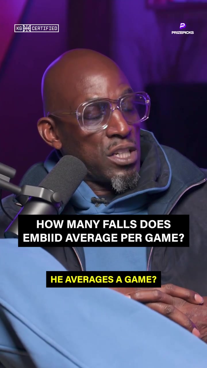 KG asks the question on everyone's mind about Joel Embiid
