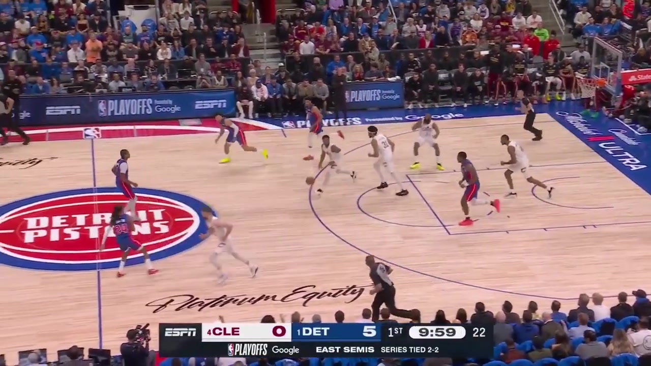 Ausar Thompson full highlights vs Cleveland Cavaliers tonight 113-117 L in OT - Game 5 - Eastern Semifinals - 2026 NBA Playoffs6 Points on 26 FG 01 from 3 22 FT 7 Rebounds 3 Off Rebs 5 Assists 2 TOV 4 Steals 3 Blocks 2 PF and a - of 1 in 4035 minutes played