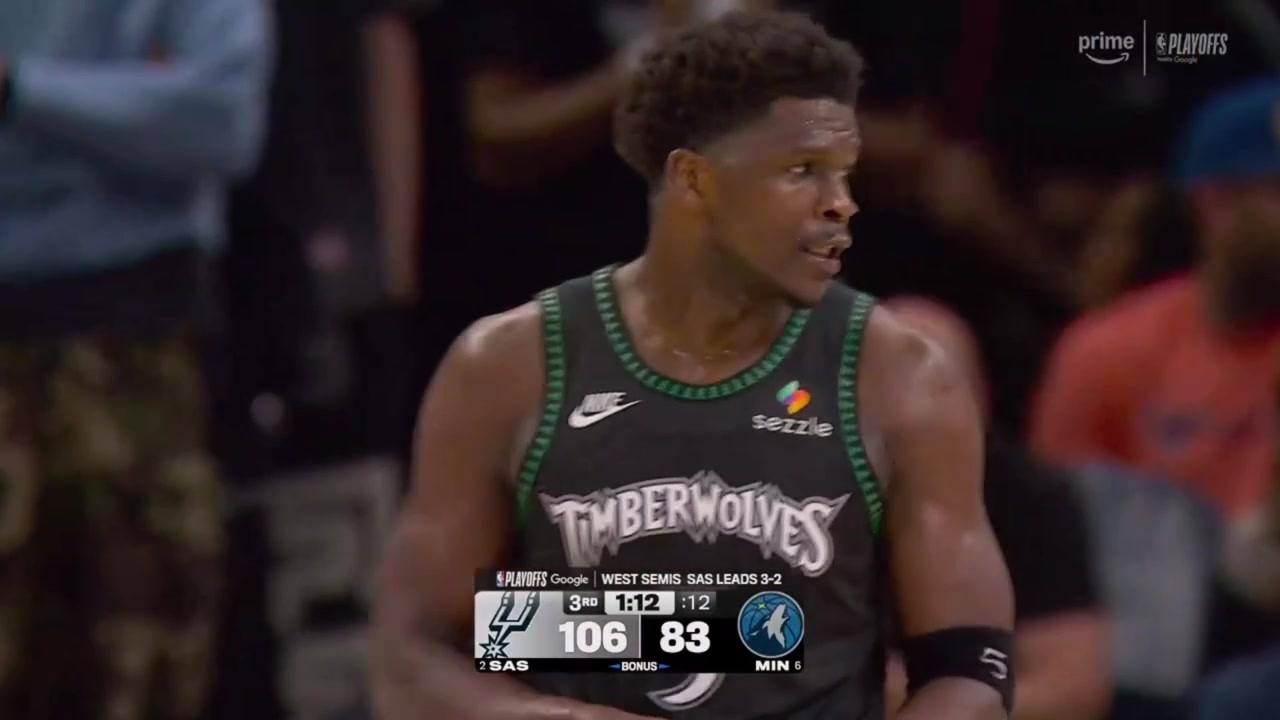 Edwards signals for the challenge after blatantly fouling Harper