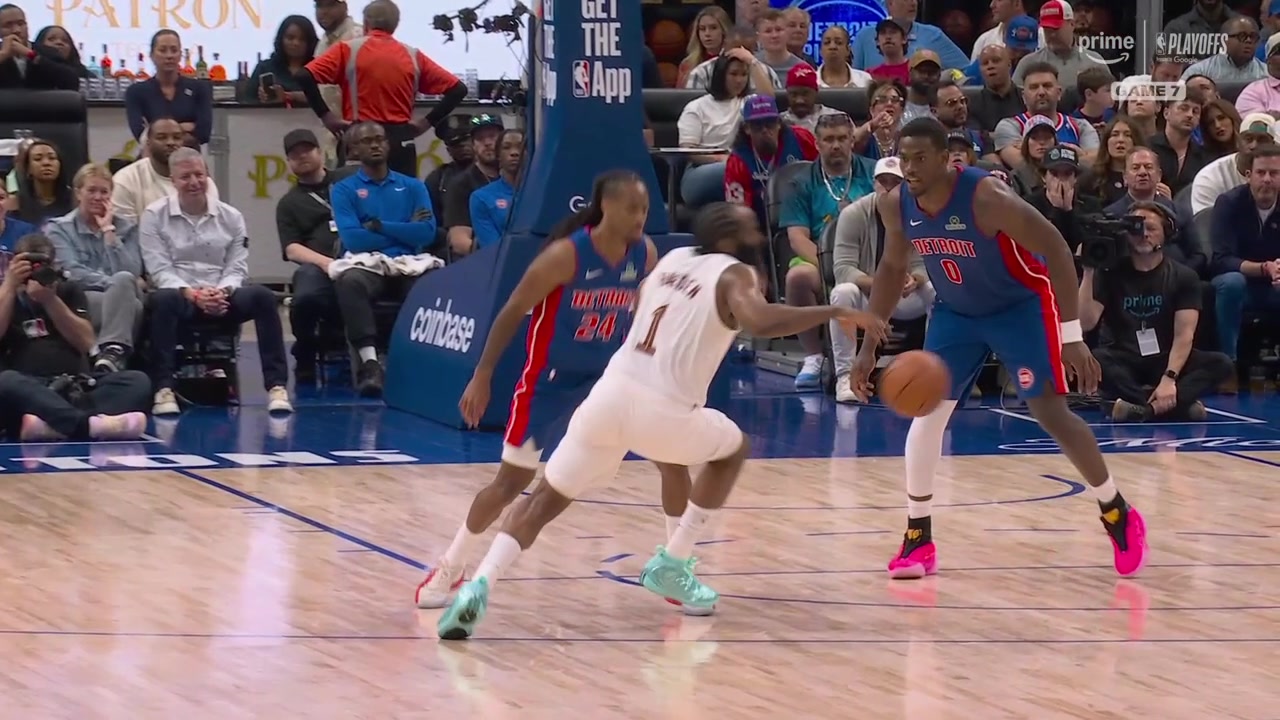 James Harden experience whiplash effect from arm contact