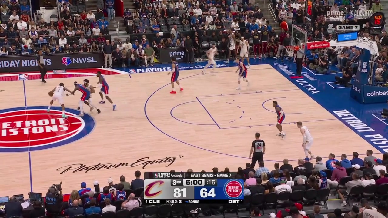 Harden passes out of the double team to get Dean Wade the wide open look He unfortunately doesn't look at the hoop