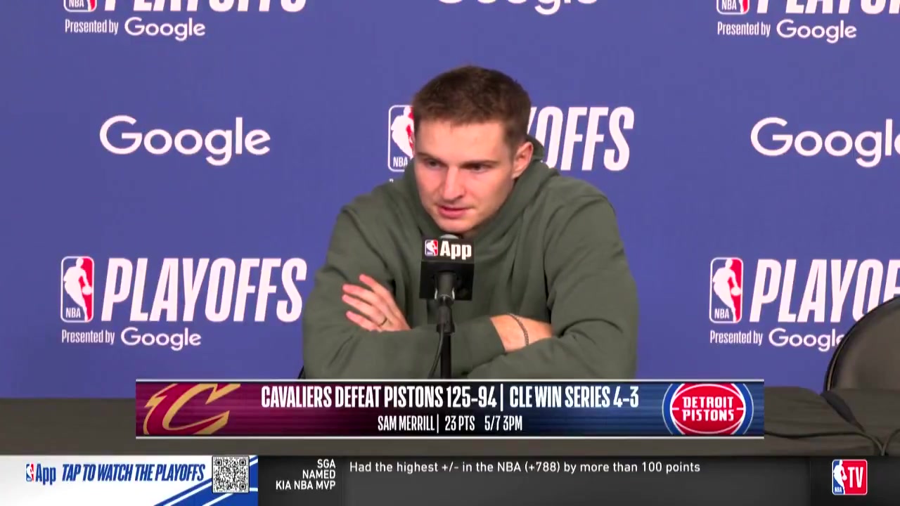 Sam Merrill Yeah isn't that what Bill Simmons says you just have to go 4 and 3 every series