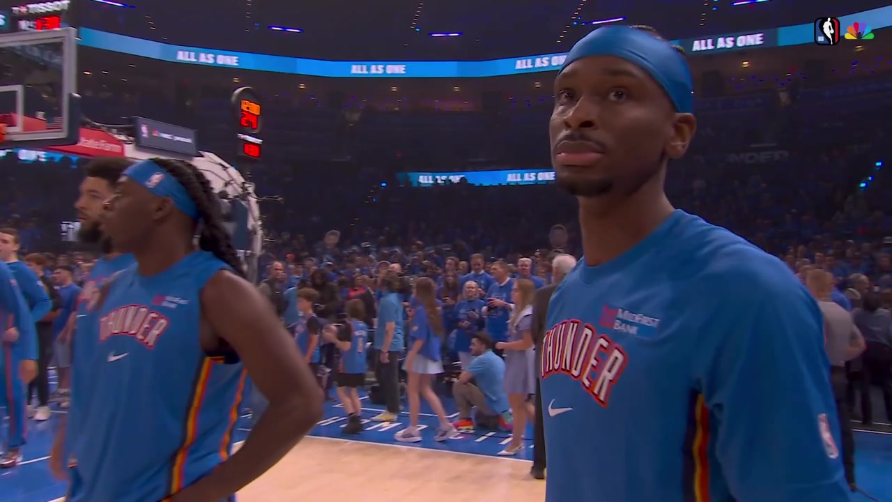 Shai Gilgeous-Alexander receives the 2025-26 Most Valuable Player award from Adam Silver in front of the home crowdSGA is now officially x2 MVP