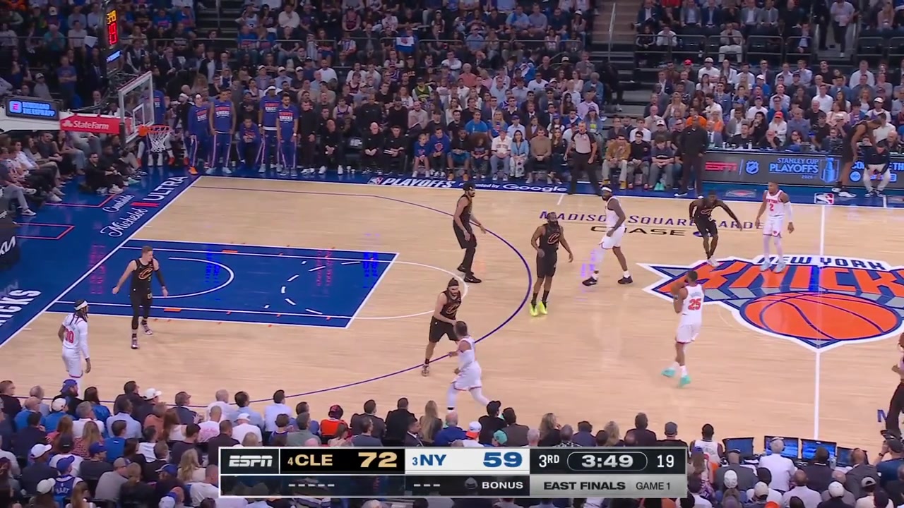 James Harden is called for the foul claims it was all ball and a replay of Harden easily makes the uncontested driving layup in a possession earlier