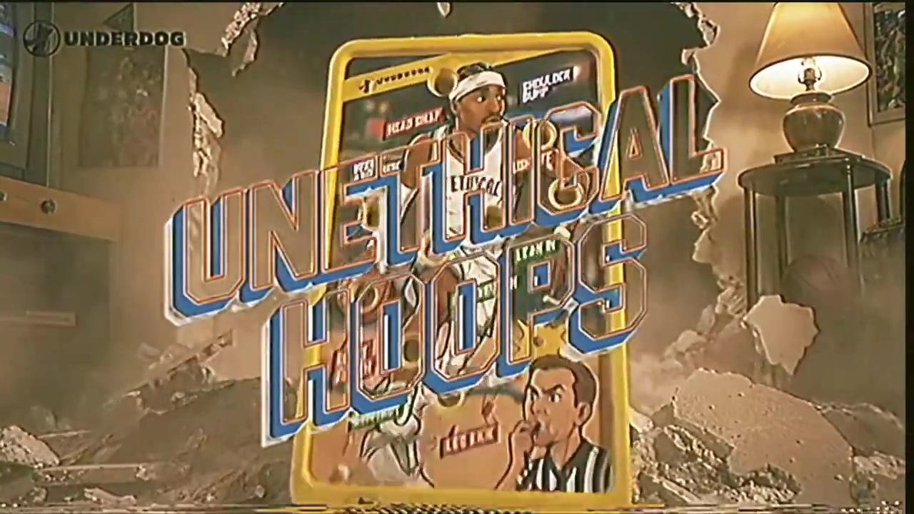 The commercial for the Unethical Hoops SGA operation board game