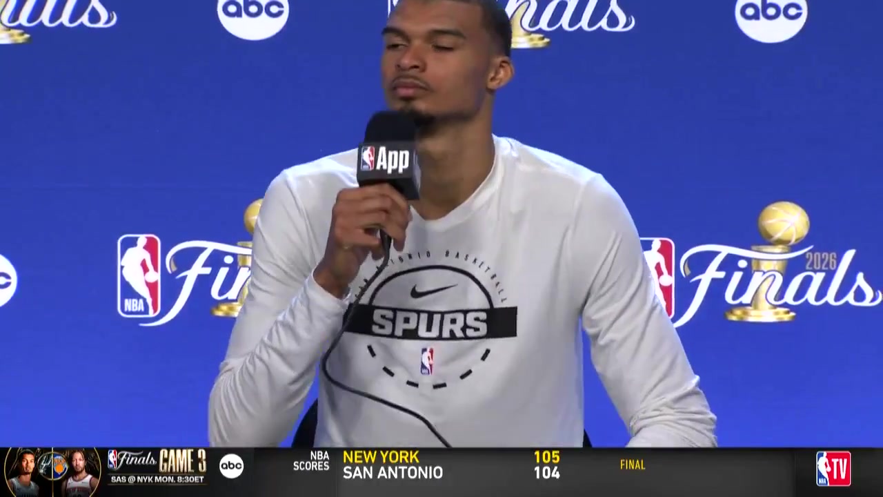 Wemby on the last 3 possessions of the gameI'm still very blurry and that's the whole problem I need to have more poise more control over the game