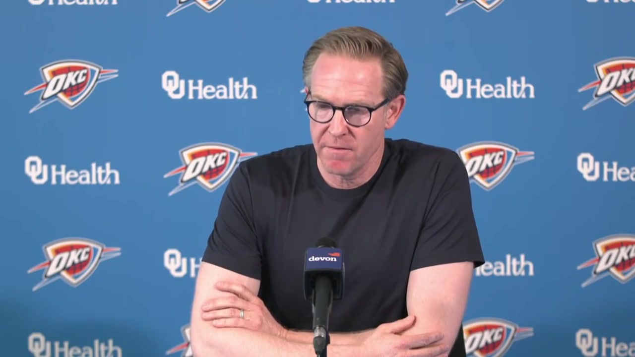 Sam Presti isn't worried about Chet Holmgren If you go back and look at some of the greatest players of the game they all have these moments where they run into defeat or struggle That's what makes them great players is that they're able to continue to move on from that and improve