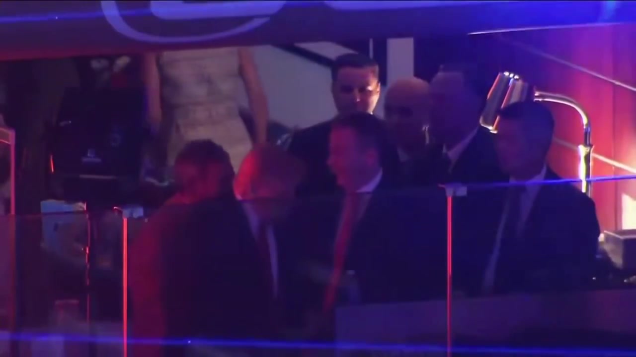 President arrives to his suite at MSG for Knicks-Spurs Game 3 He is the first sitting US president to attend an NBA Finals game