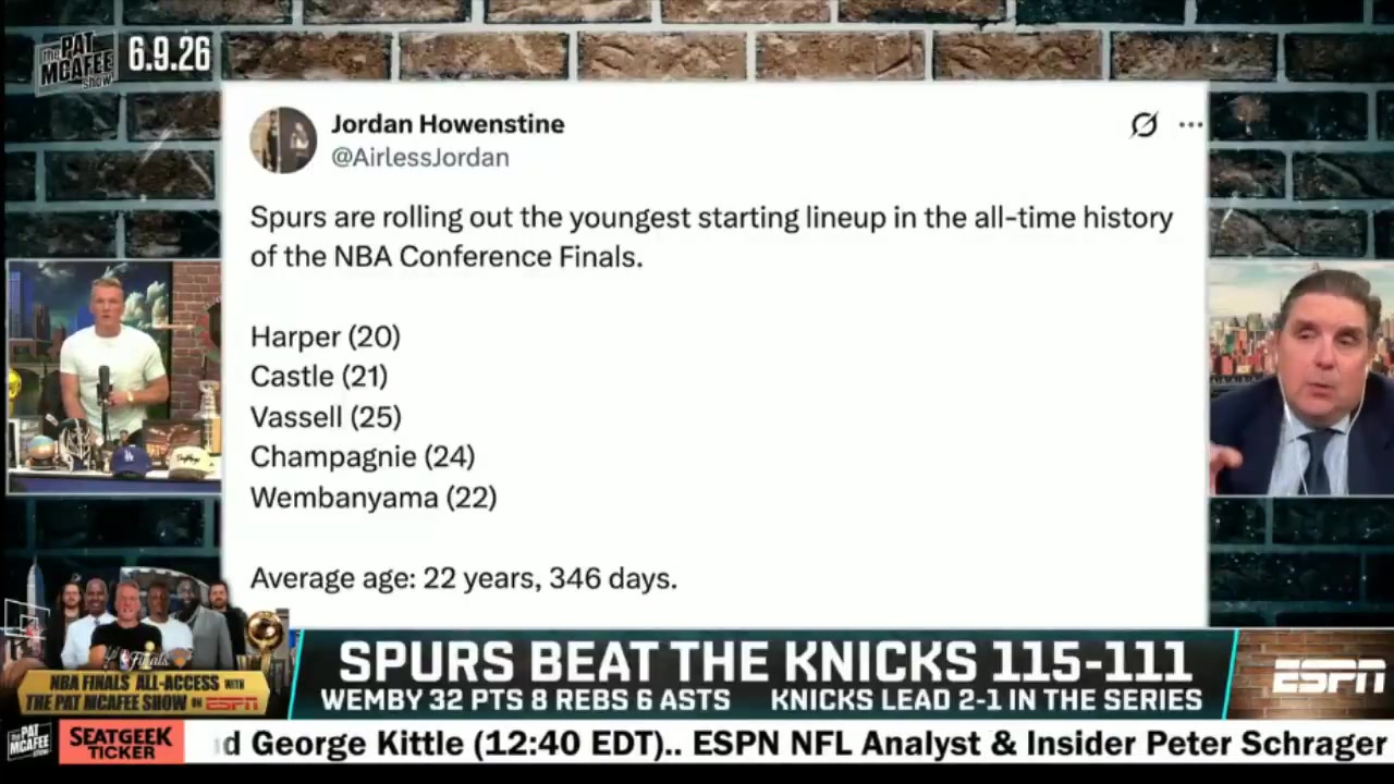 Brian Windhorst I was talking to people at the Spurs and like two weeks into them having him they were like 'We got him We got Victor's running mate we got him We hit the jackpot we got him'