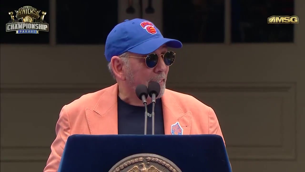 James Dolan responds to Mamdani's speech I don't need your vote I don't need to quote to you about what happened If you're real Knick fans you know it already