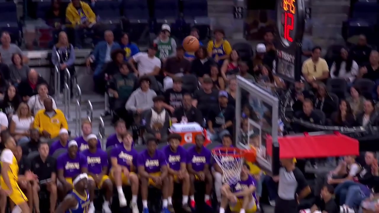 Replays of Cameron Carr highlights from the game vs Warriors Gold in California's Classic