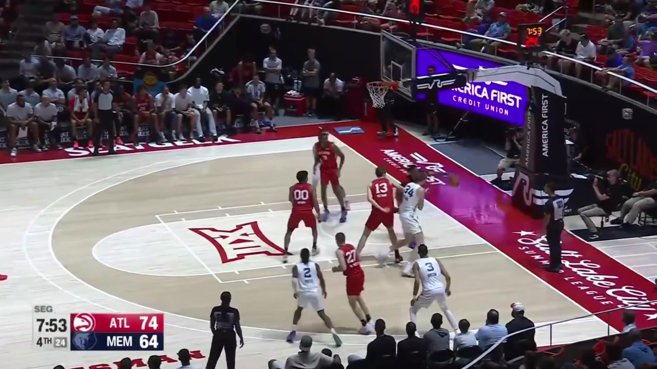 Devon Higgs scores the And-1 layup scores the fastbreak layup misses the 3 but gets back on defense to draw an offensive foul and making 1 for 2 free throw to give him 20 points in the game