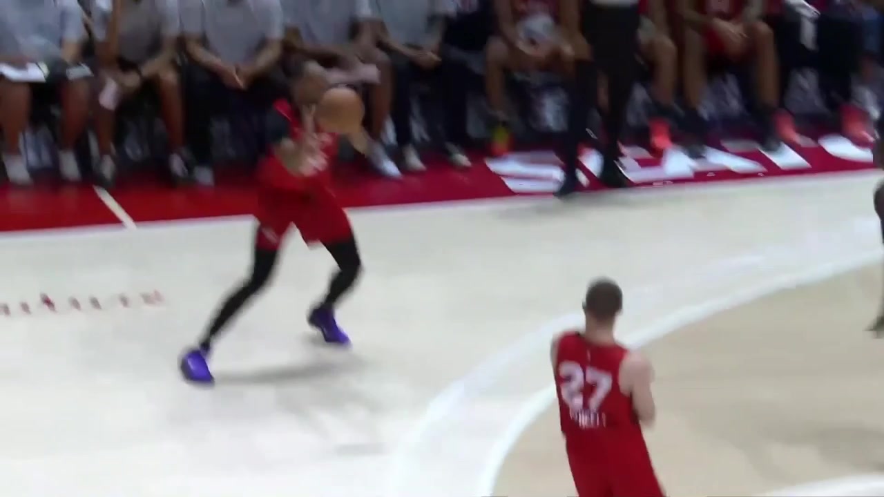 Replays of Devon Higgs highlights from the game vs the Thunder