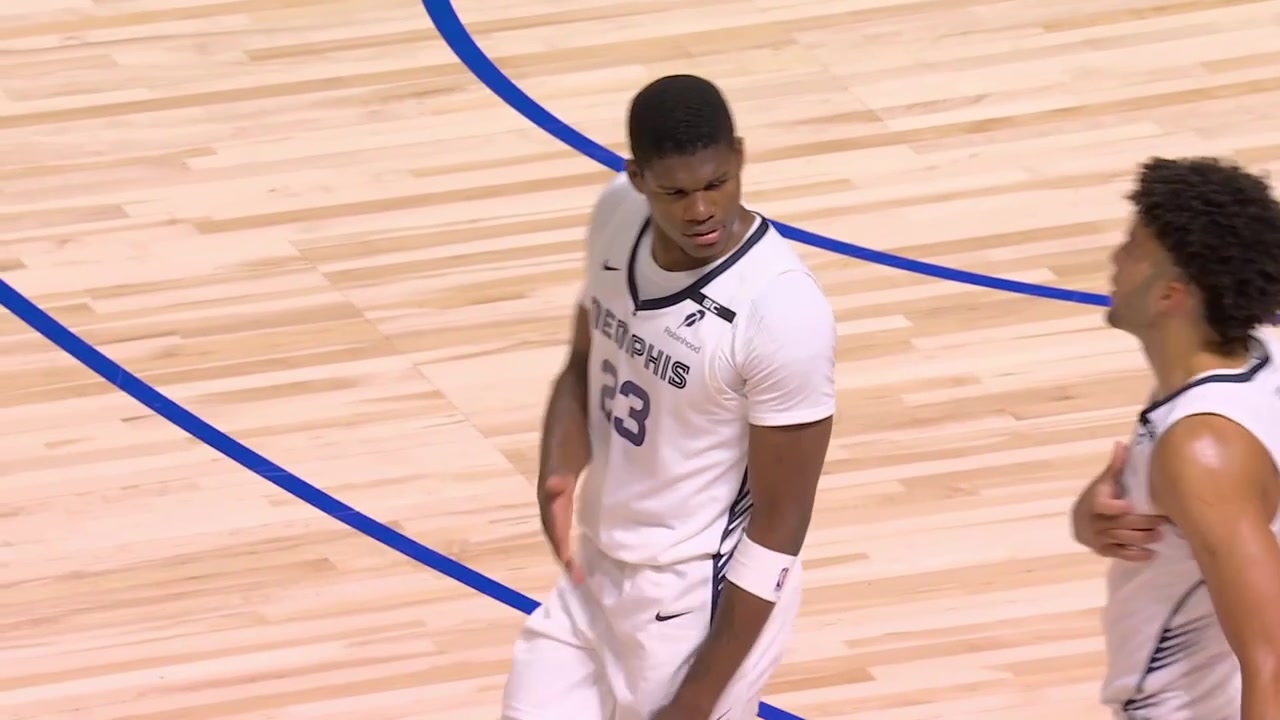 Cedric Coward mic'd up from the Summer League championship vs the Warriors