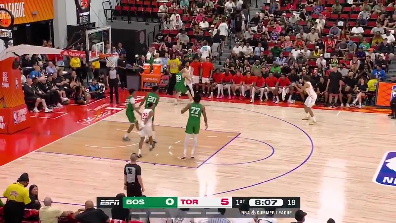 Amari Williams full highlights vs Toronto Raptors 83-80 W in OT - 2026 Las Vegas Summer League 23 Points on 79 FG 778 58 FT 625 13 Rebounds 4 Off Rebs 2 Assists 3 TOV 2 Blocks 3 PF and a - of 9 in 2926 minutes played