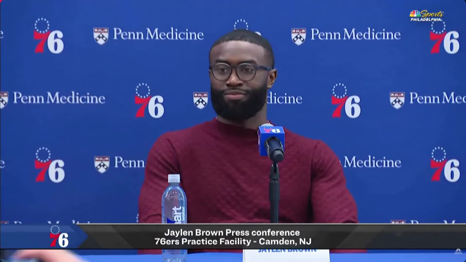 Jaylen Brown on being a Sixer I'm still processing it