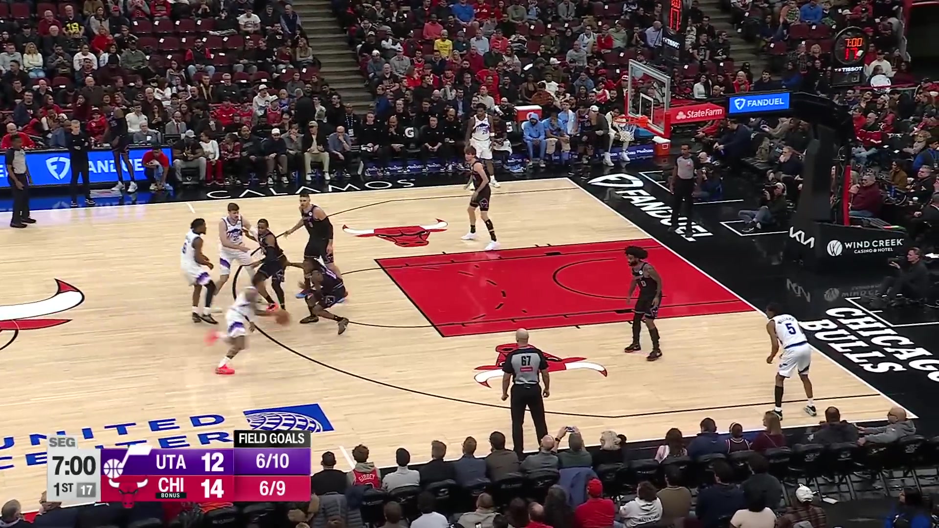 Brice Sensabaugh with a career-high 43 PTS in Chicago January 14 2026