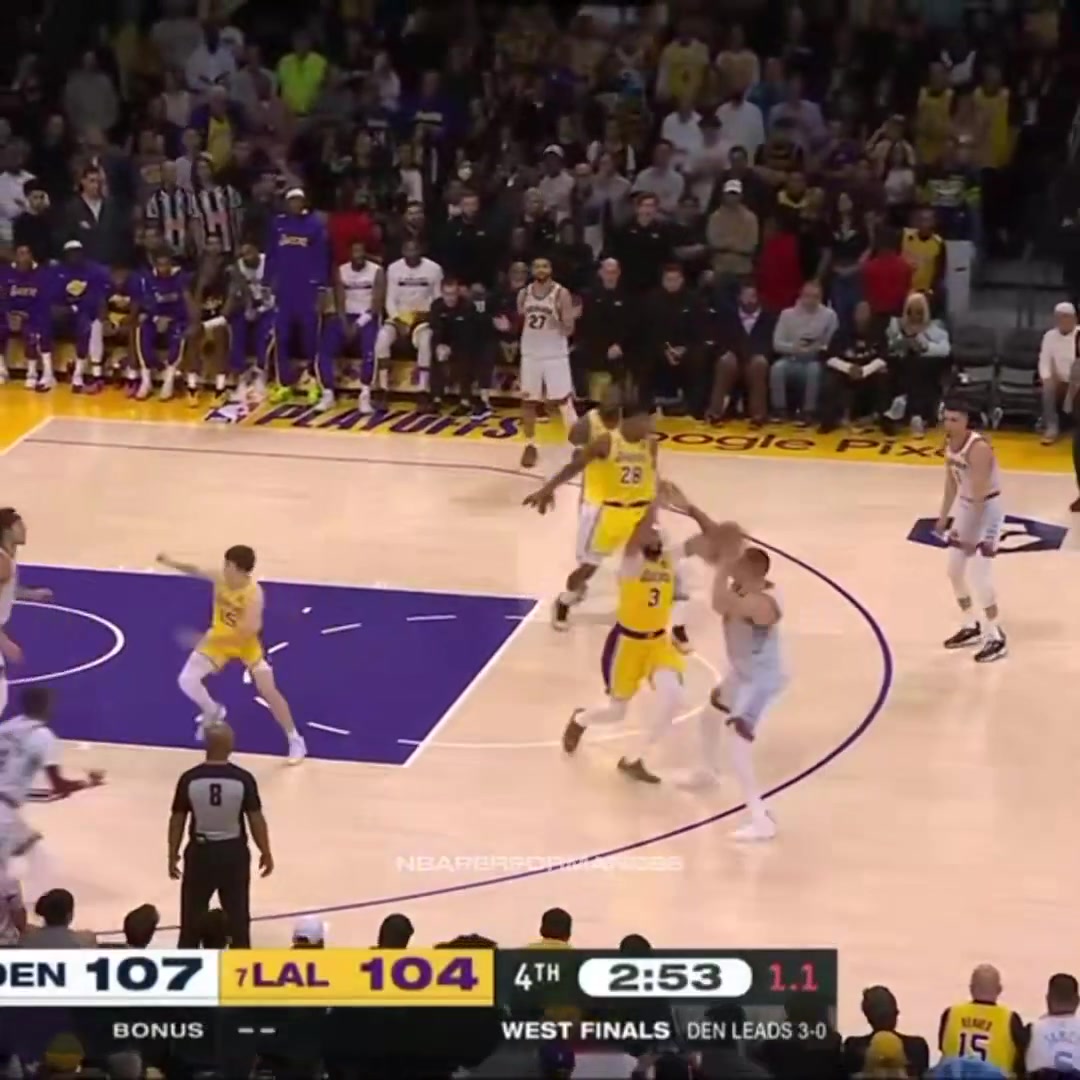 The 2023 Lakers were only the 7 seed but closed the season 9-2 then crushed the No 2 Grizzlies and defending champion Warriors LeBron was All-NBA and AD was as healthy as he had been in years But at their peak Denver swept them without a single win