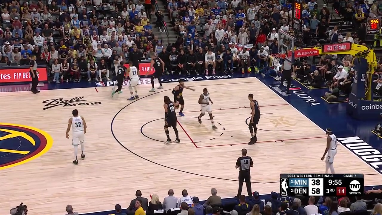 The Timberwolves comeback from down 20 points to knock out the defending champion Nuggets in Game 7
