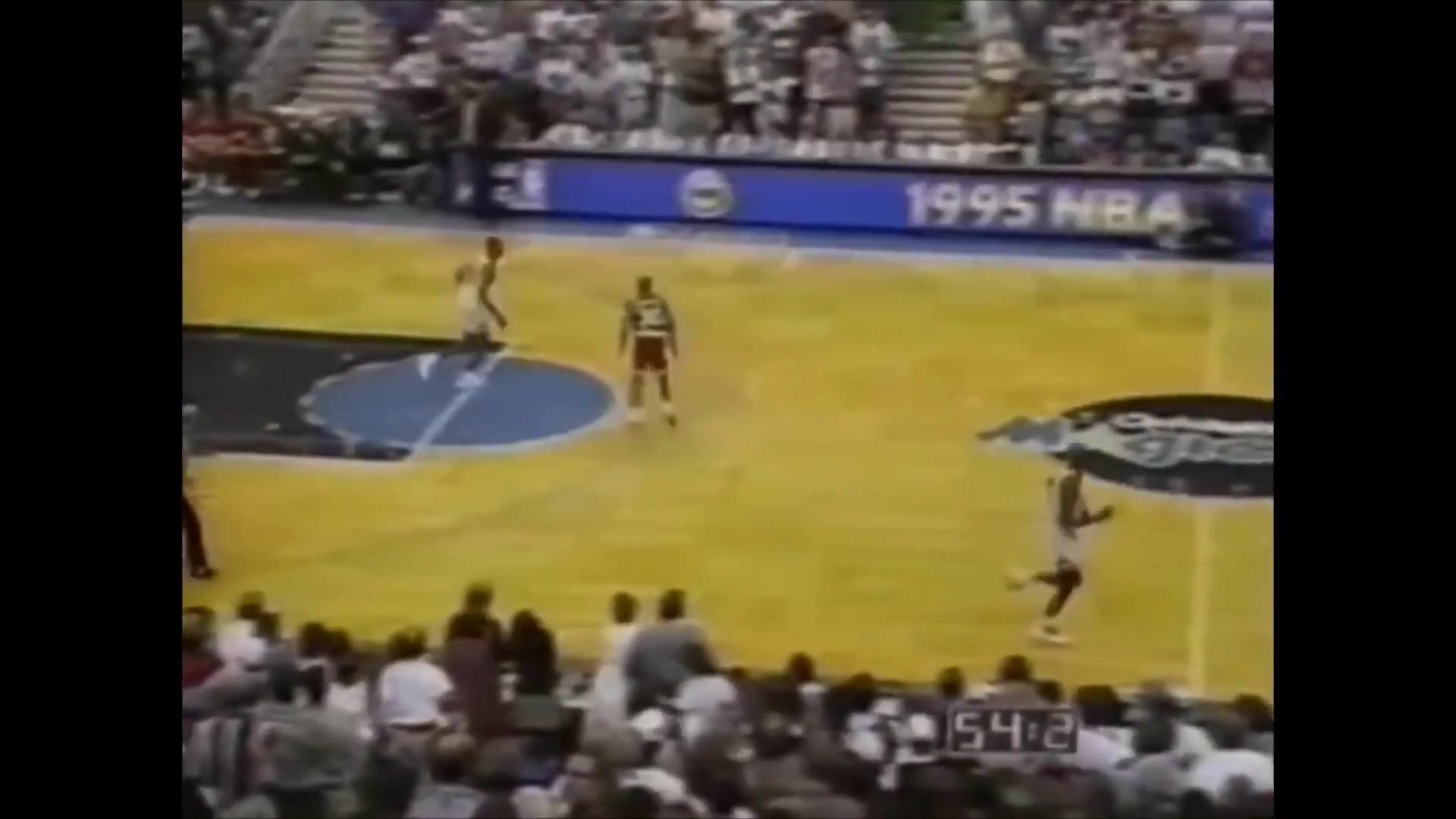 Nick Anderson misses 4 free throws and Hakeem Olajuwon wins it in overtime