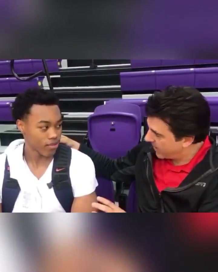 A young Scottie Barnes is asked to pick one NBA player hed like to have as a teammate